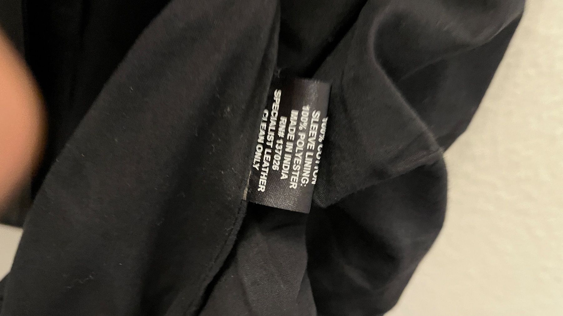 Jacken: Biker-Lederjacke (Echtleder) Schwarz – Gebraucht aus Zürich von cav_r75s 4