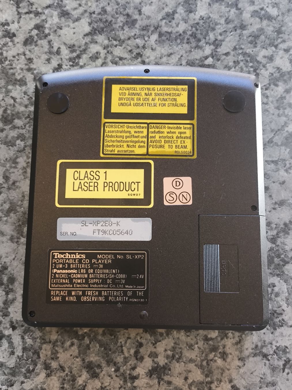 Lecteur media portable: Discman Techcics SL-XP2 Portable CD Player – D'occasion à Scuol par Pisoc2019 6