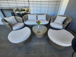 Terassenmöbel/ Gartenmöbel, 6-teilig