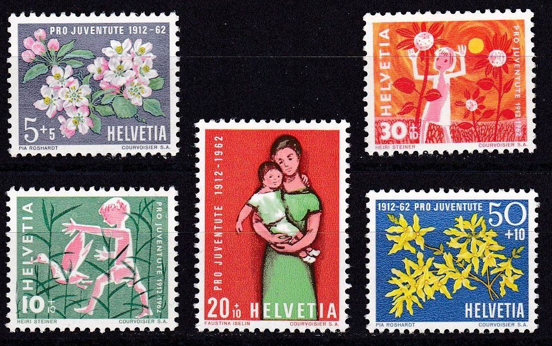 Tutti i francobolli: Pro Juventute, 1962, postfrisch** – Nuovo (secondo la descrizione) da Lupfig venduto da lubor