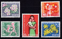 Pro Juventute, 1962, postfrisch**