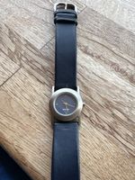 BOCIA Uhr All Titanium 5 BAR Wasserdicht Lederarmband