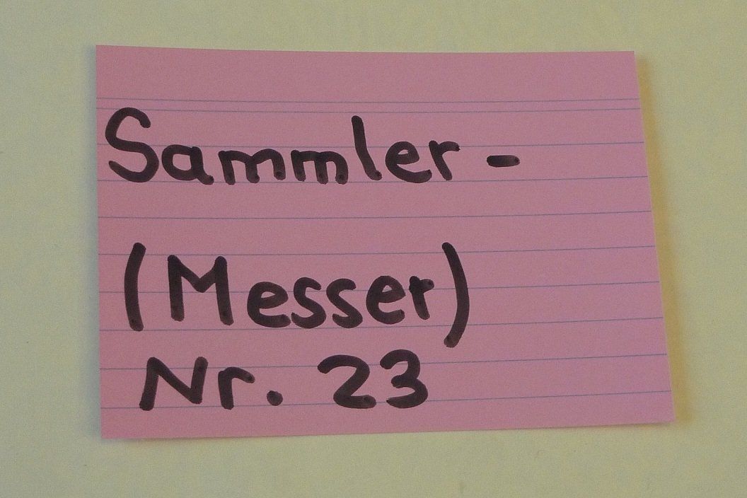 Accessori: Sammler-(Messer) Nr.23 – Usato da Bern venduto da bn1640 4
