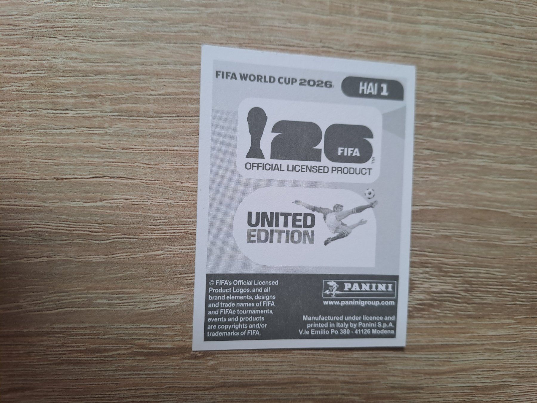 Fifa Sammelbilder & Trading cards: HAI 1 – Neu (gemäss Beschreibung) aus Pratteln von olliw 1