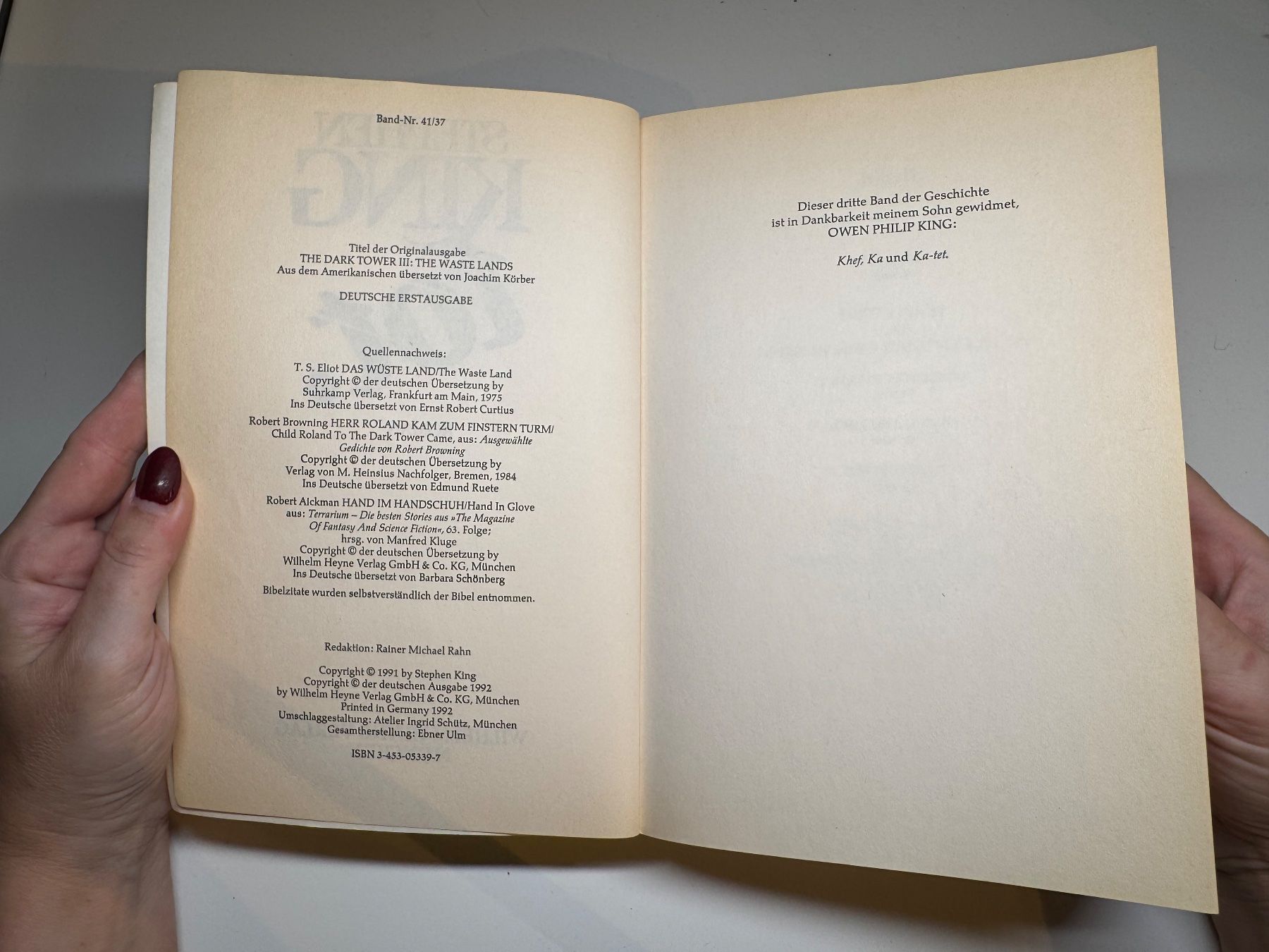 Libri: ROMAN: Stephen King, Tot. – Usato da Grosswangen venduto da Deutsche_Romane 2