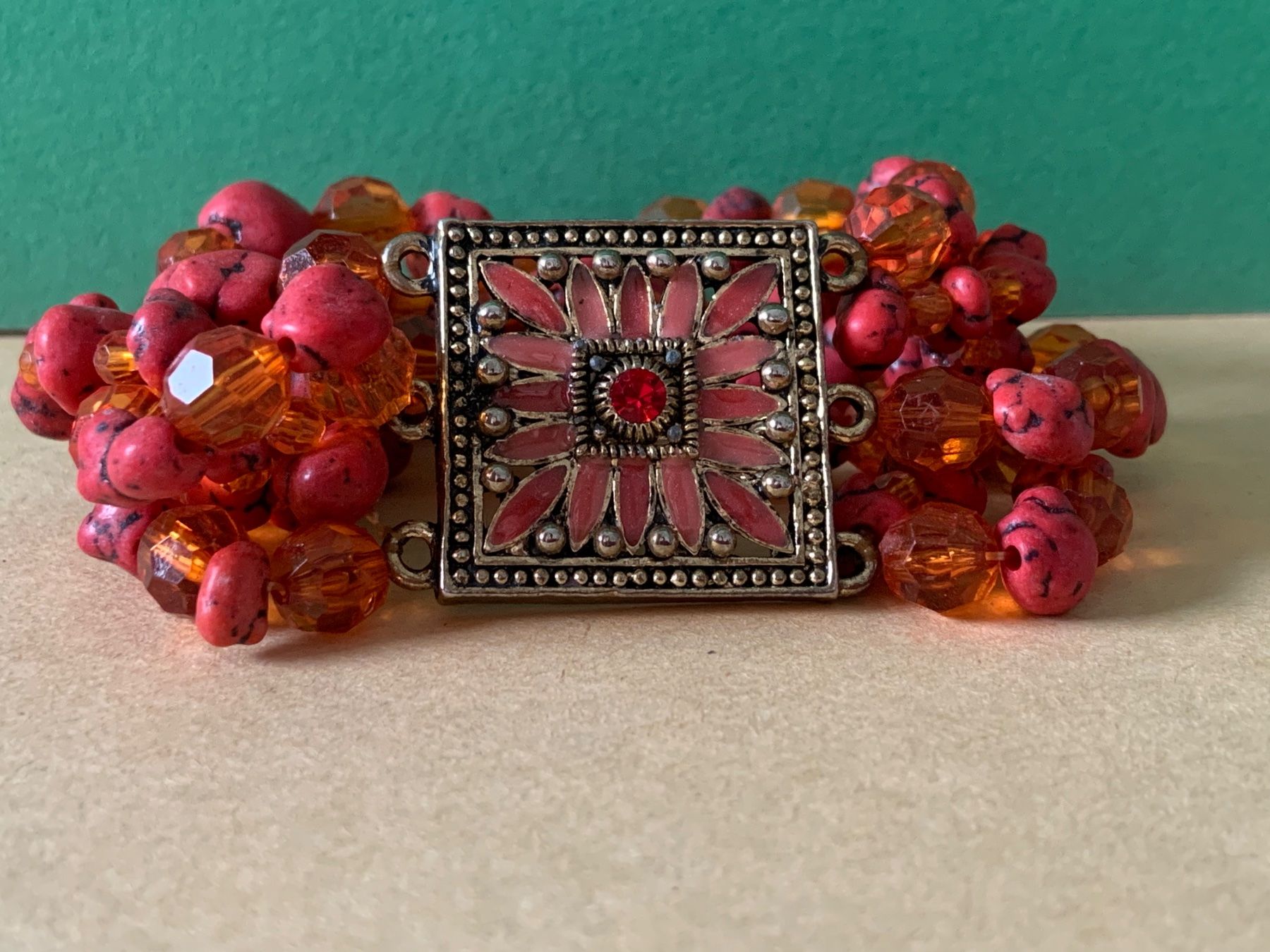 Bracciali & Braccialetti: Armband rot Sommer – Usato da Dittingen venduto da Bijoubelle 4