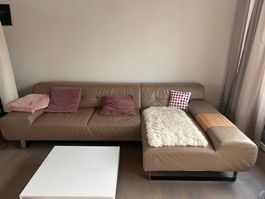 Schönes grosses Leder Sofa