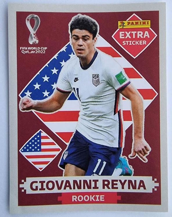 Panini Extra Sticker Fussball Wm Giovanni Reyna Kaufen Auf Ricardo