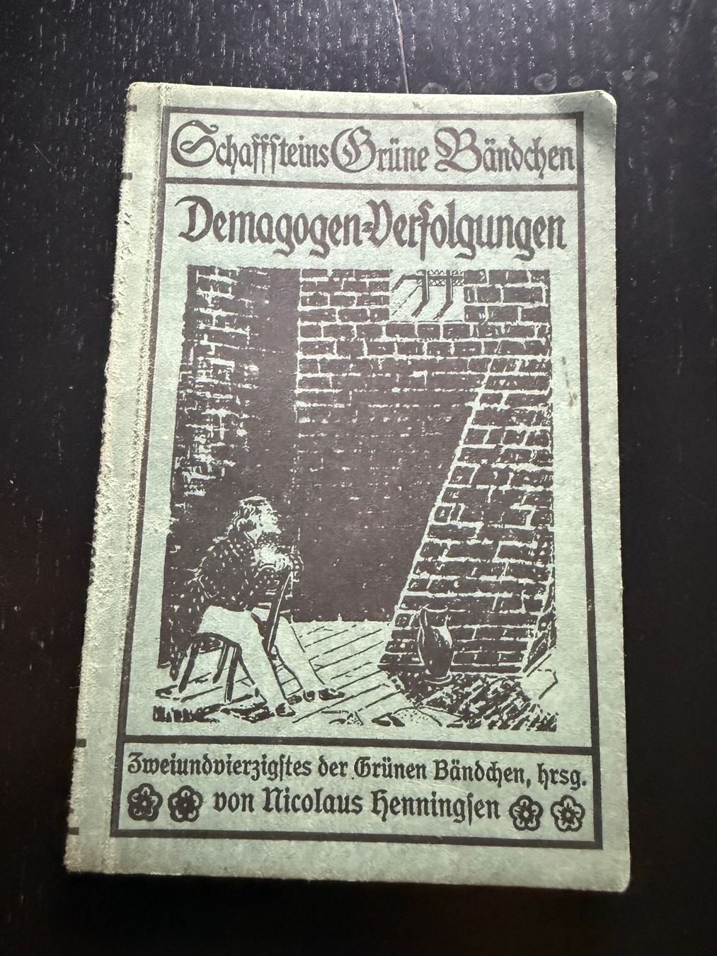 Libri: Demagogen-Verfolgungen 1815-1840 – Usato da Erstfeld venduto da Mario_boe0