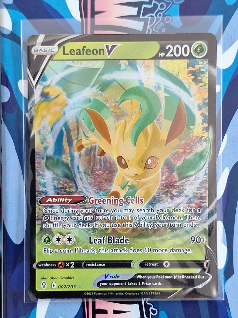 Pokémon Carte collezionabili: Leafeon V - Evolving Skies - #4 – Usato da Altstätten SG venduto da GGsGameshop