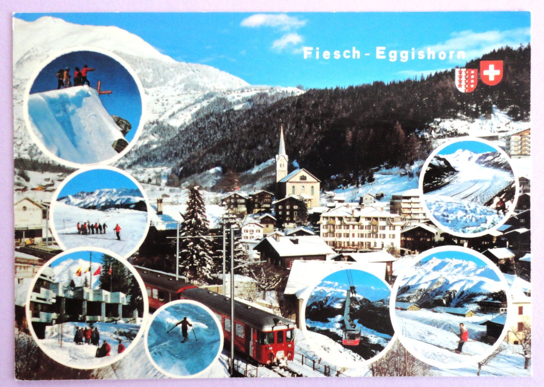 Cartes postales: Fiesch - Eggishorn, Wallis – D'occasion à Fétigny par Billy2miny