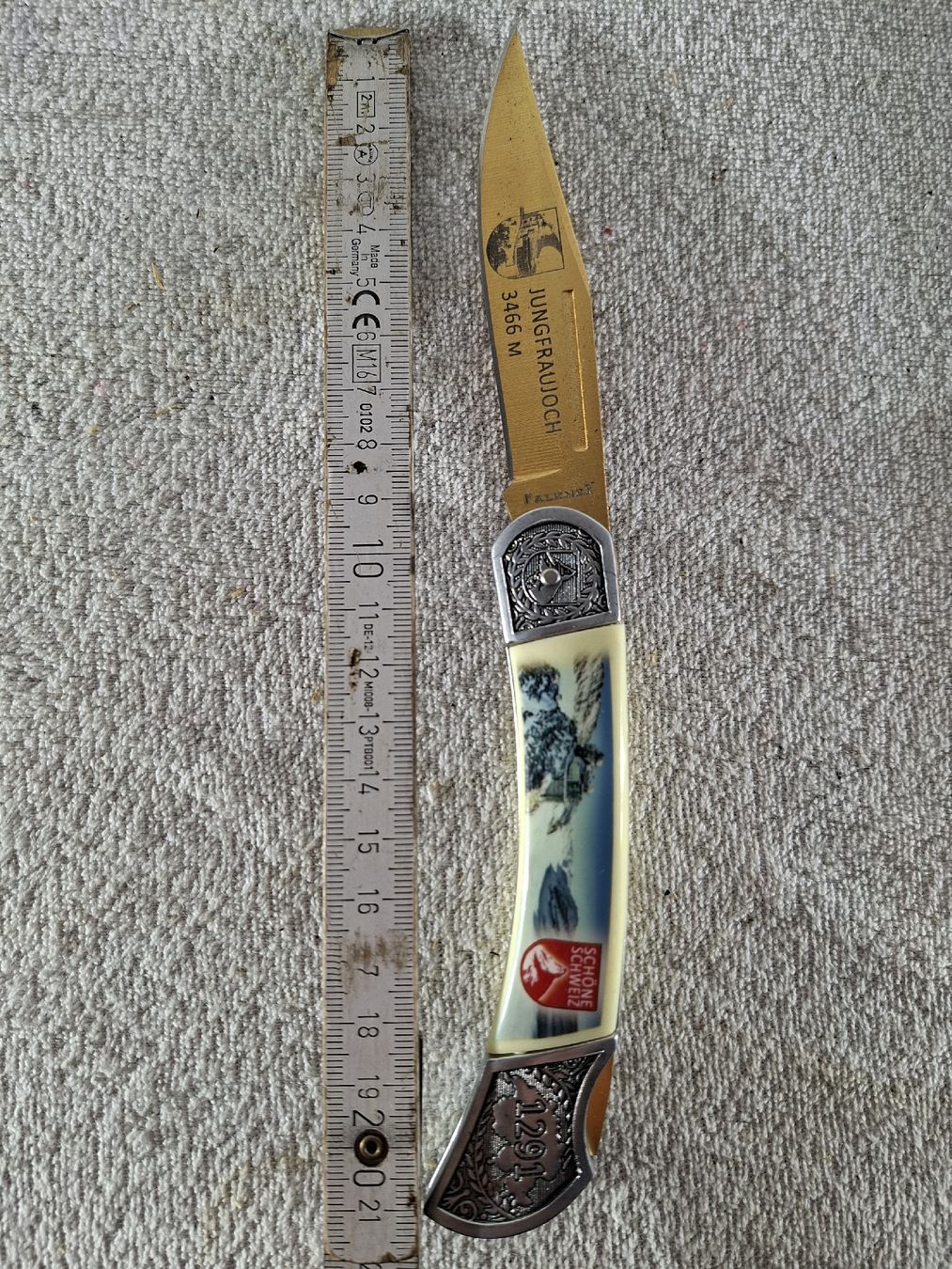 Accessori: Falkner Sammlermesser, Jungfraujoch – Nuovo (secondo la descrizione) da Grindelwald venduto da carro5 2
