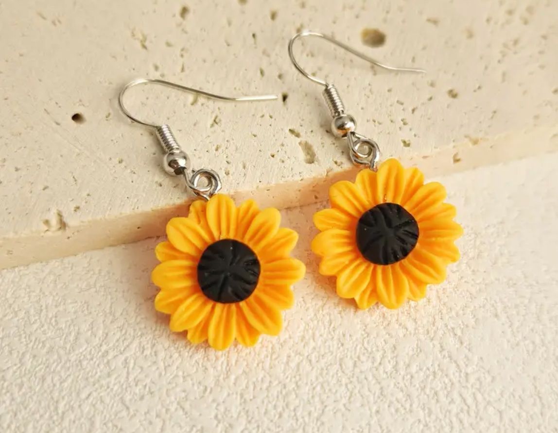 Orecchini pendenti & Orecchini a lobo: Sonnenblumen Ohrringe – Nuovo e nell'imballaggio originale da Gams venduto da Mariawicca