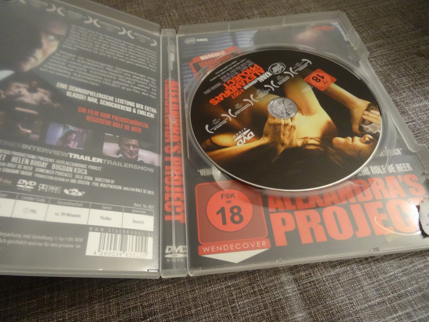Alle DVDs: DVD Alexandra's Project – Gebraucht aus Olten von Disc-Verkauf 1