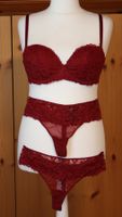 Set BH und 2 Hose dunkelrot Gr. L (3)