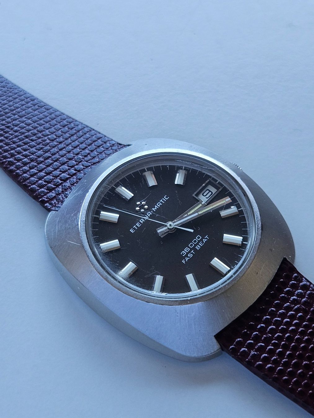 Eterna Orologi: 551 Eterna Matic Fast Beat 36000 Date 1968 – Usato da Berikon venduto da mmm21 1