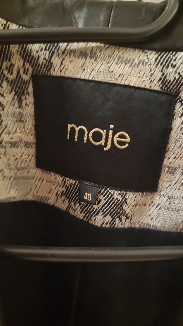 Maje Jacken: Veste - Blazer Maje 40 jacquard noir  – Gebraucht aus Vevey von fer3ica 1