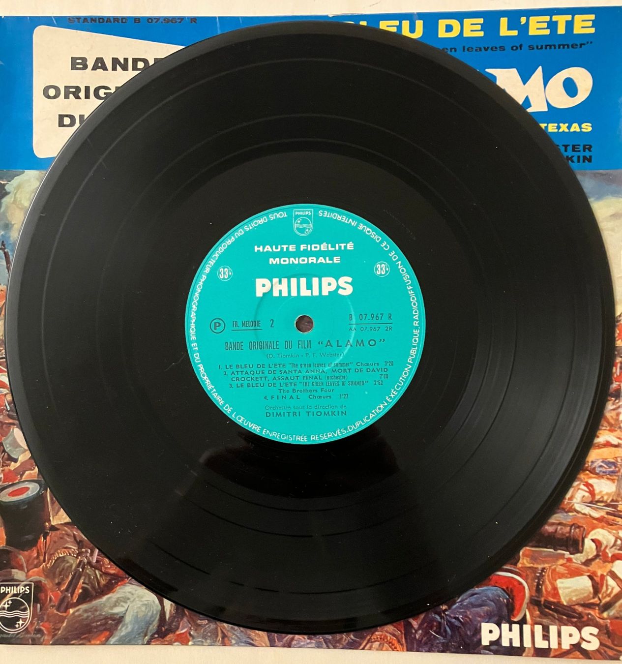 Dischi in vinile: Vinyle "Alamo" Bande Originale du Film - Philips – Usato da Stans venduto da canberra04 3