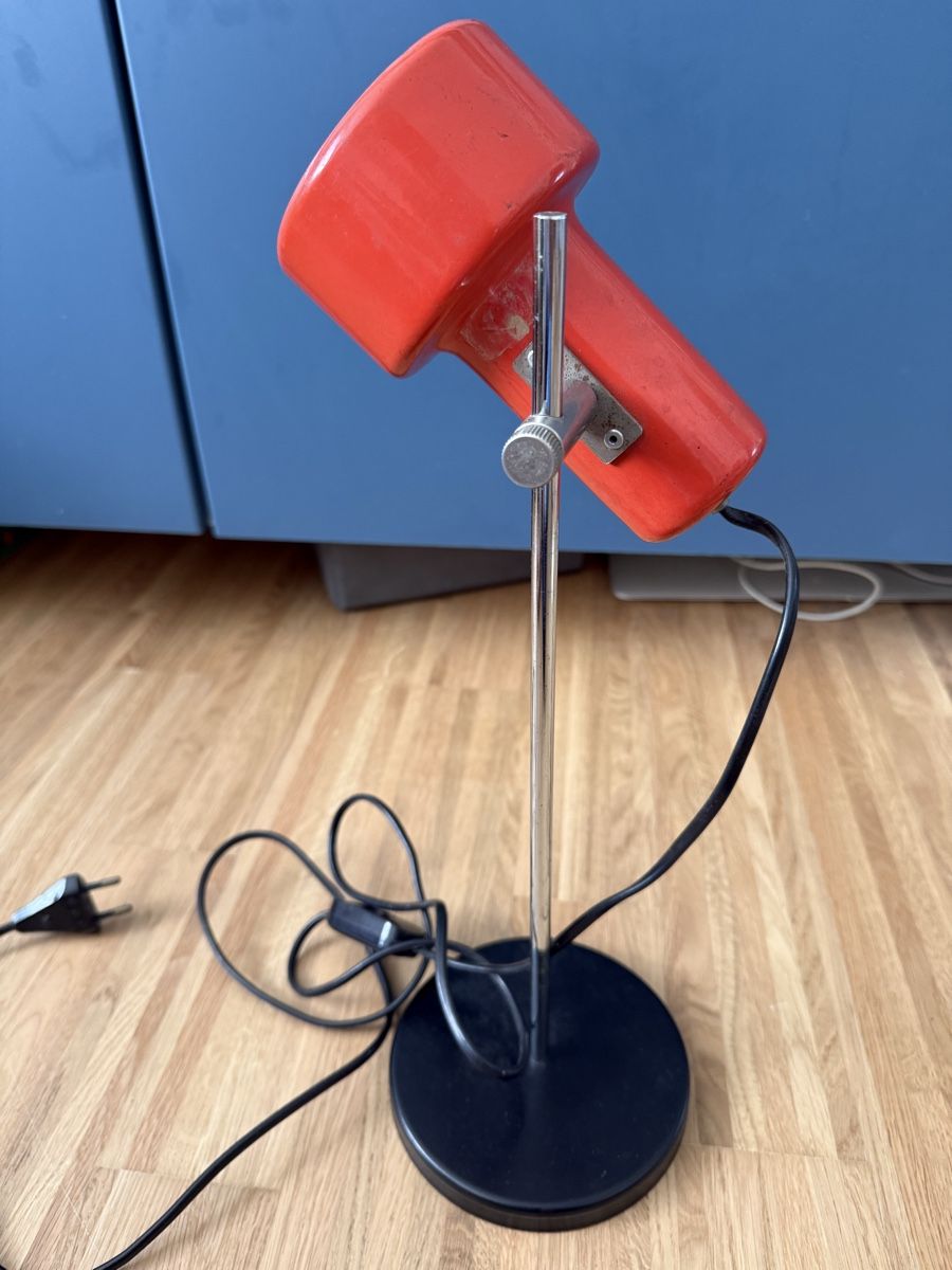 Lampade: Lampe de bureau vintage orange – Usato da Kloten venduto da Mumiiin 1
