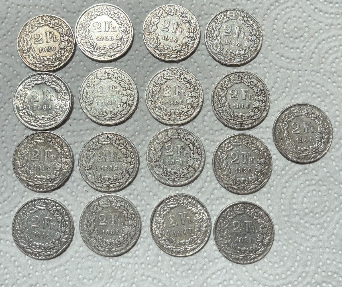 Tutti le monete: 2.- 1874-1965 (17 Stk.) – Usato da Maisprach venduto da Lls1