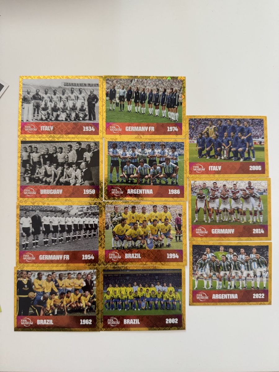 Panini Carte collezionabili: Panini History Winners 11 stickers – Nuovo (secondo la descrizione) da Crans-Montana venduto da Sta7ros