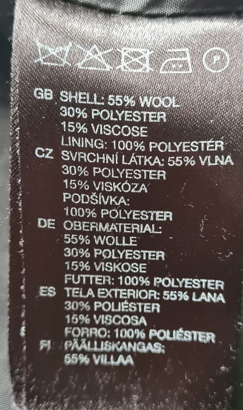 H&M Mäntel: Schöner H&M Mantel Grösse 46 schwarz – Gebraucht aus Steffisburg von Black-Jack 6