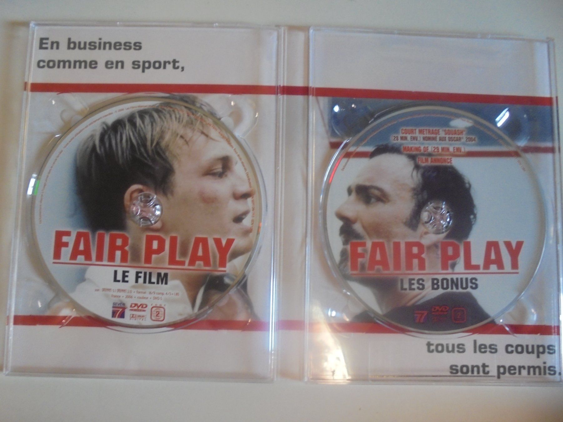 Tous les DVDs: " Fair Play " avec Marion Cotillard / 2 x DVD – D'occasion à Crissier par Promopost 2