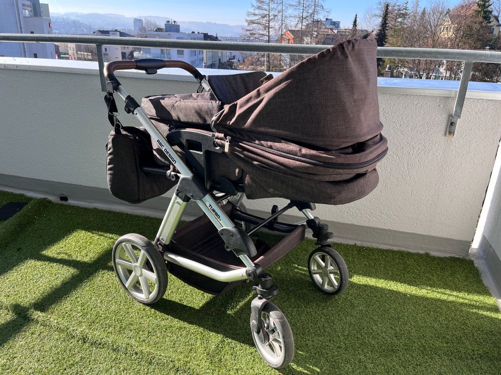 Kinderwagen ABC Design Turbo 6S Test: Praktisch und Günstig