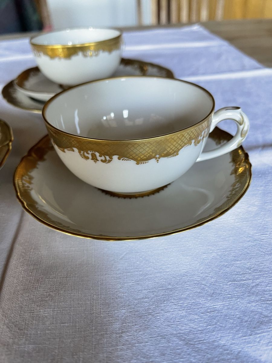 Set di piatti: Exclusive Kaffegedecke – Nuovo (secondo la descrizione) da Fahrni b. Thun venduto da ams_56jv 3