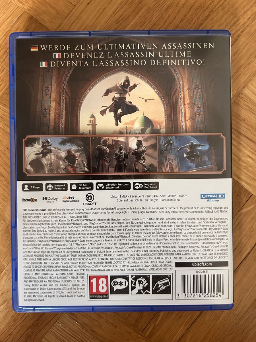 Spiele: Assasins Creed - Mirage - PS5 – Gebraucht aus St. Gallen von dadagro10 1
