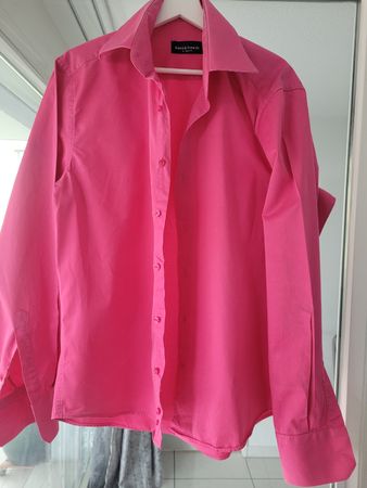 Gianni&Armando Hemd, Pink, Slim Fit, Grösse M, Top Zustand