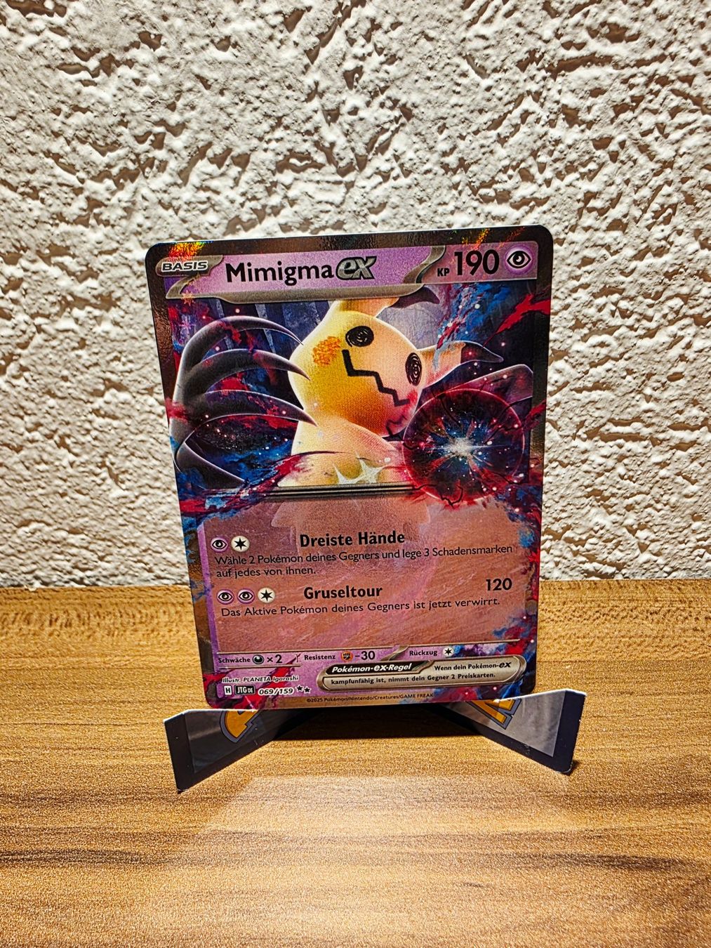Pokémon Carte collezionabili: Mimigma EX 069/159 Reisegefährten – Nuovo (secondo la descrizione) da Turin (Salins) venduto da Meeelll01