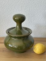 Grosse vintage Keramik Dose Deckel signiert André Freymond