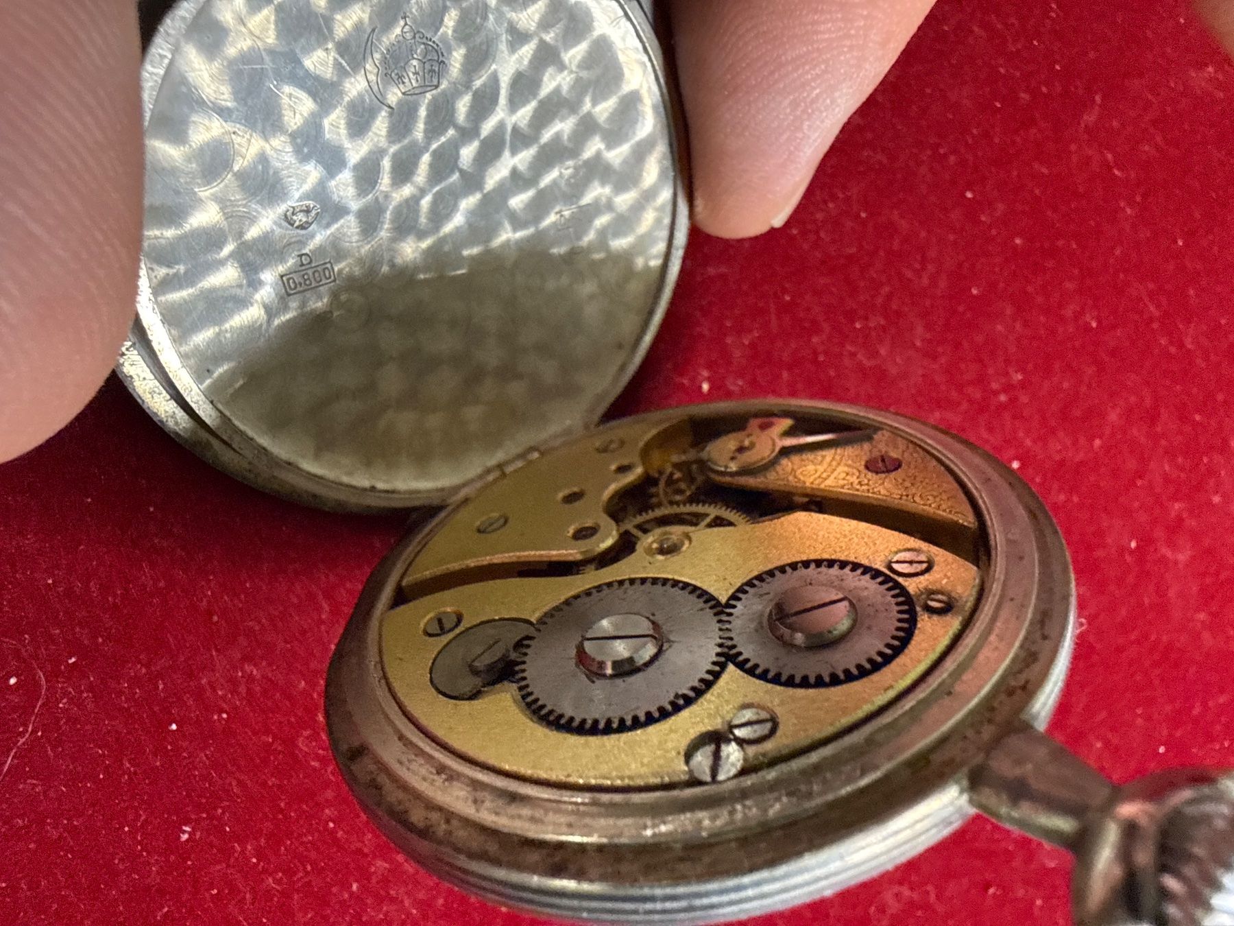 Orologi: Antike Taschenuhr echt Silber 48 mm – Usato da Pfeffingen venduto da Allhandelklgwatches 4