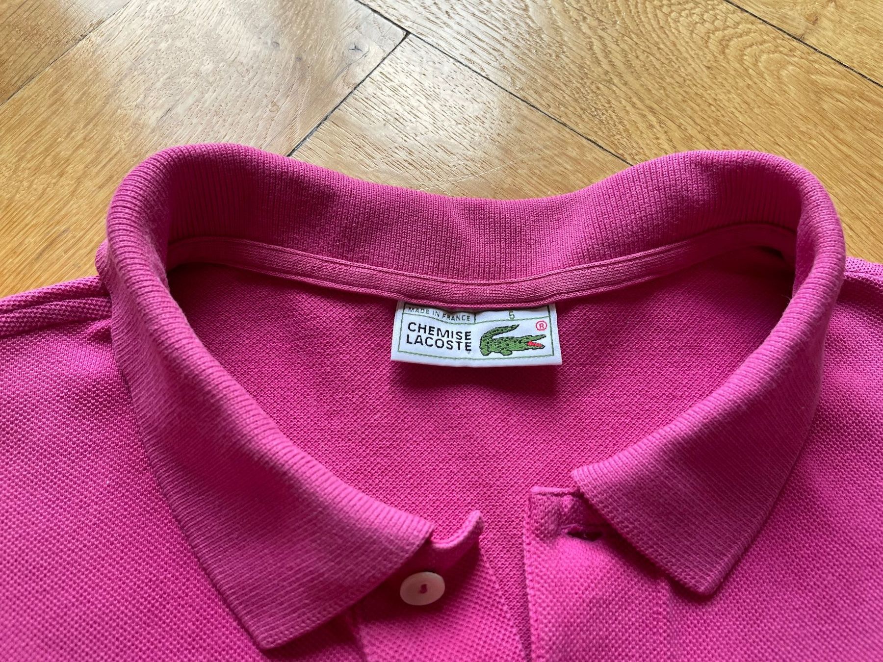 Lacoste Polos: Polo Lacoste taille 6, rose – D'occasion à Lausanne par Elpi2014 3