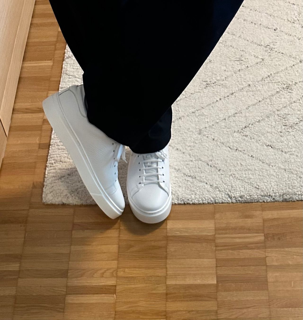 Herrenschuhe: 💥 MULTIKAUF-ANGEBOT 💥 Essential White –  Leder-Sneaker – Neu und originalverpackt aus Wittenbach von bes_k8vr 8