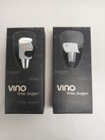 NEW! Him and Her Vino Wine Stopper Set - New in Box - Gift