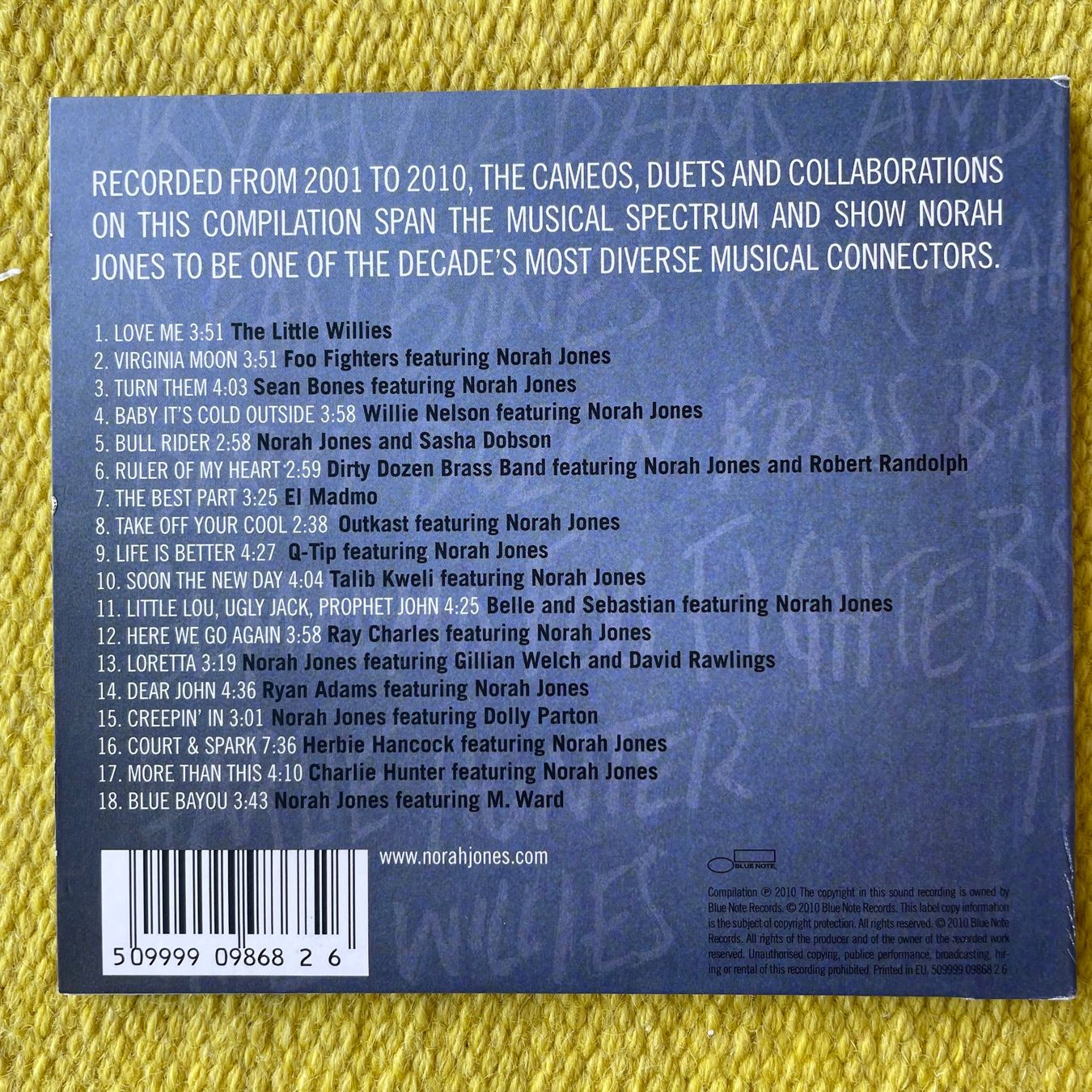 CDs: NORAH JONES-…FEATURING (DIGIPACK) – Gebraucht aus Rorschacherberg von CD-Roli 1