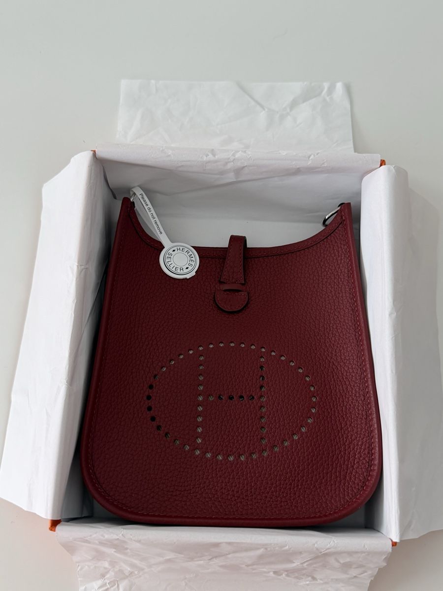 Hermès Borse: Hermès evelyne  Mini 16 Neu  2026 Full Set – Nuovo e nell'imballaggio originale da Schaffhausen venduto da Sotherbyss 6