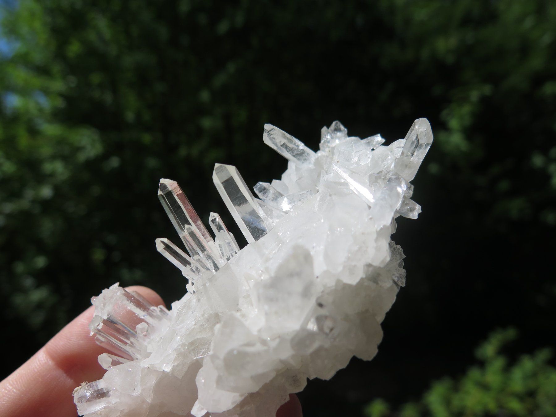 Mineralien & Heilsteine: Bergkristall Stufe – Gebraucht aus Schaffhausen von Yamakana51L8736OQ8 6