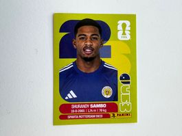 FIFA Sticker Shurandy Sambo CUW 8