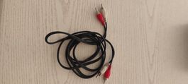 Câble audio RCA rouge et blanc