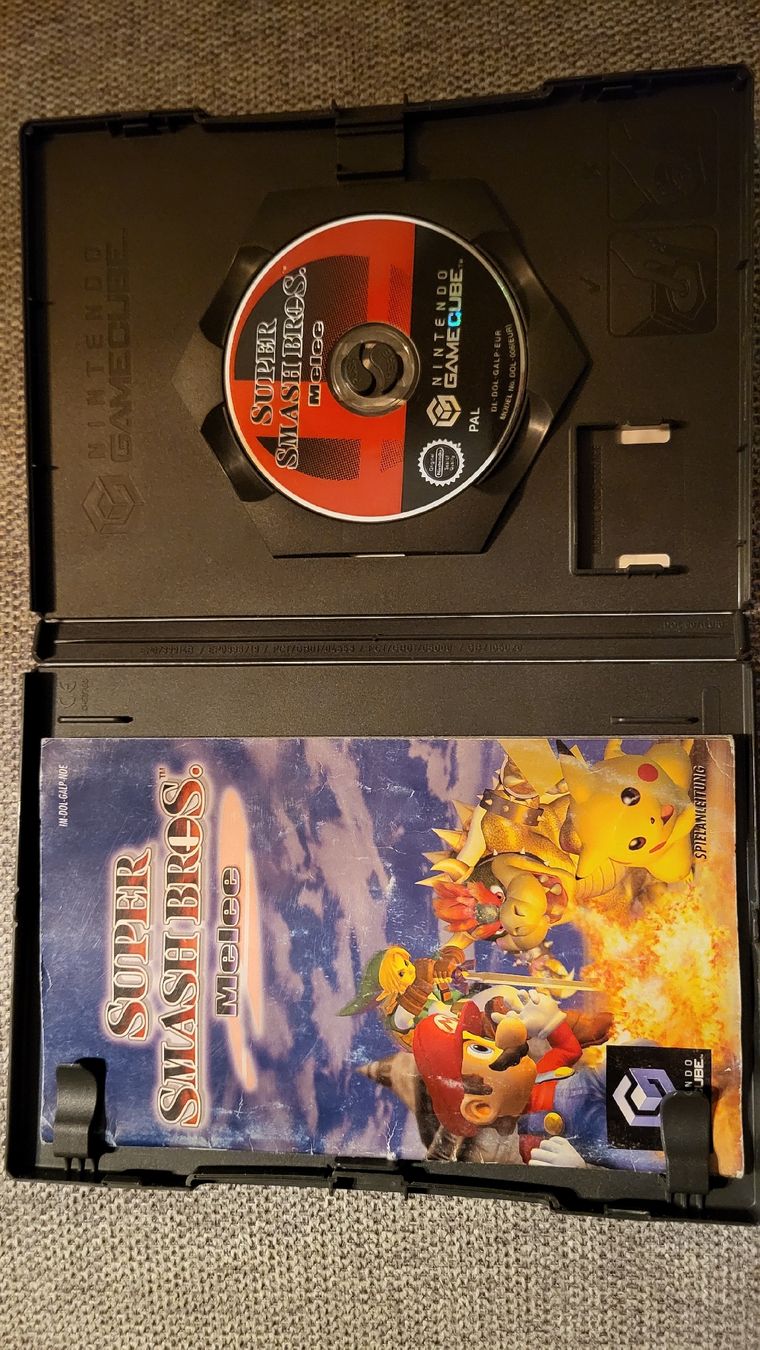 Nintendo Giochi: Super Smah Bros Melee / Gamecube Spiel Kompl. – Nuovo (secondo la descrizione) da Biel/Bienne venduto da Retrohr 1