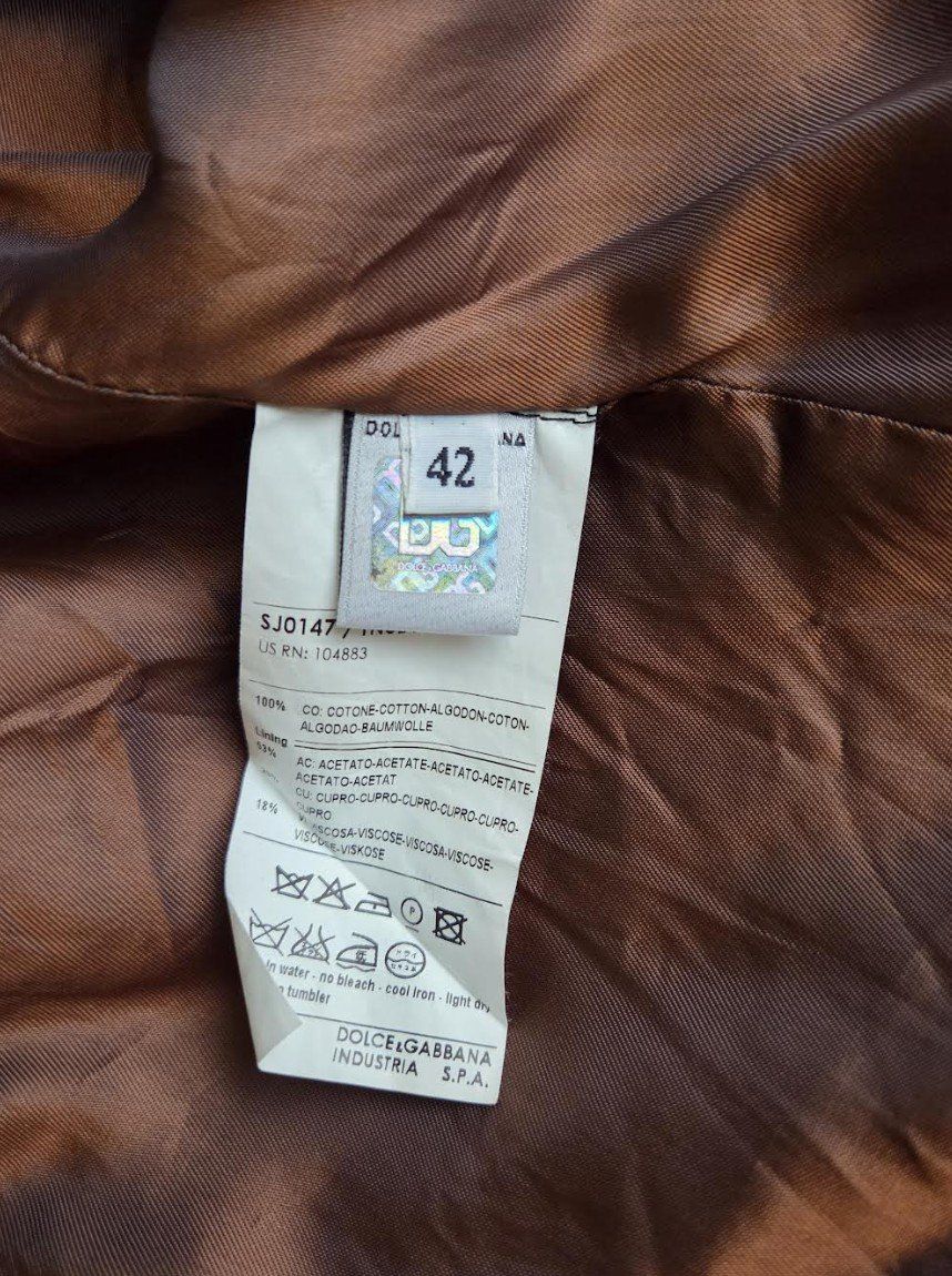 Dolce & Gabbana Giacche: Dolce & Gabbana Cord Blazer – Usato da Engelberg venduto da ben_w6lm 6