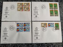 4 Ersttagsbriefe Fürstentum Liechtenstein ( 37)