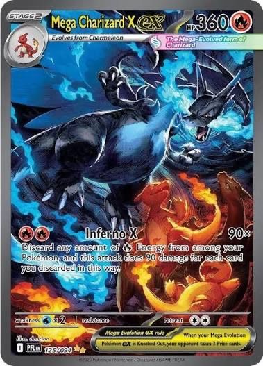 Pokémon Carte collezionabili: Pokemon TCG Mega Charizard X Ex #125 – Nuovo (secondo la descrizione) da Winterthur venduto da T-Watch