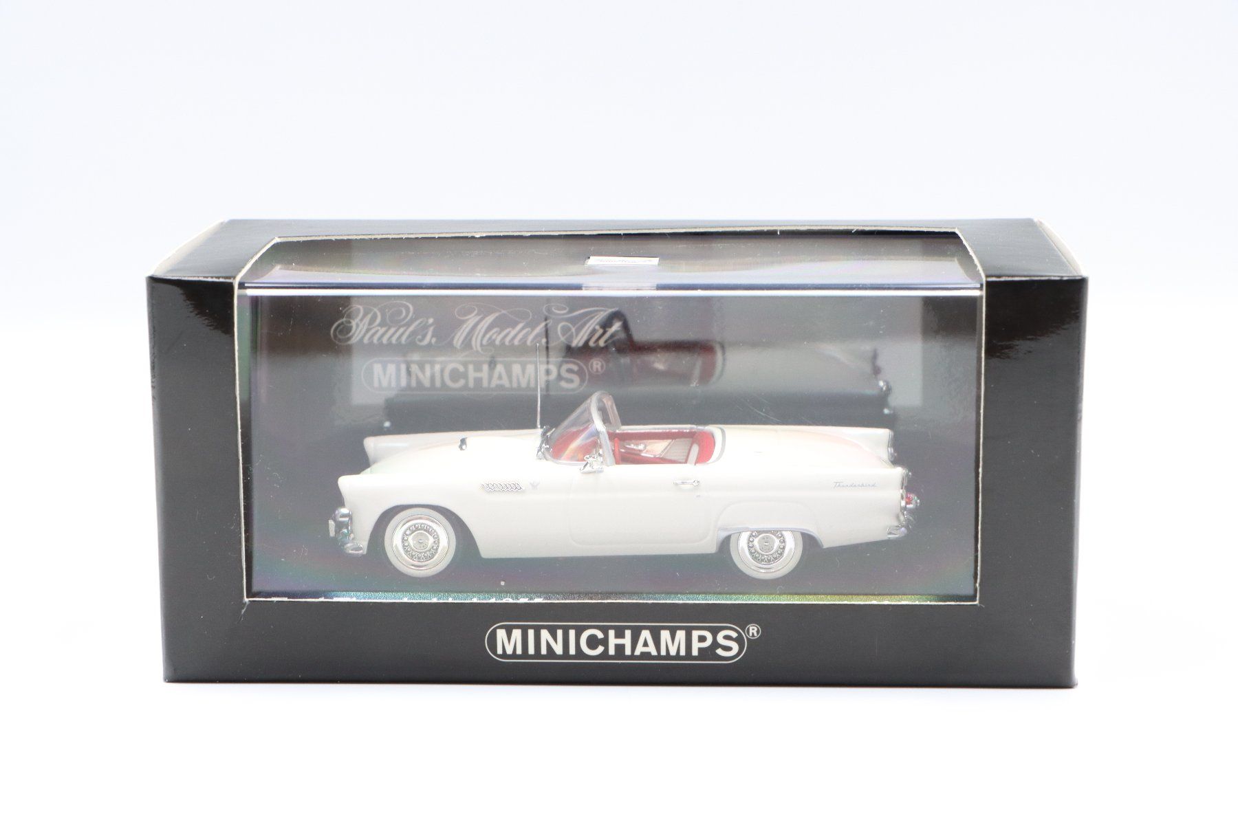 Ford Modellautos: Ford Thunderbird 1955 1:43 Minichamps – Neu und originalverpackt aus Bühl b.Aarberg von modelldiecast