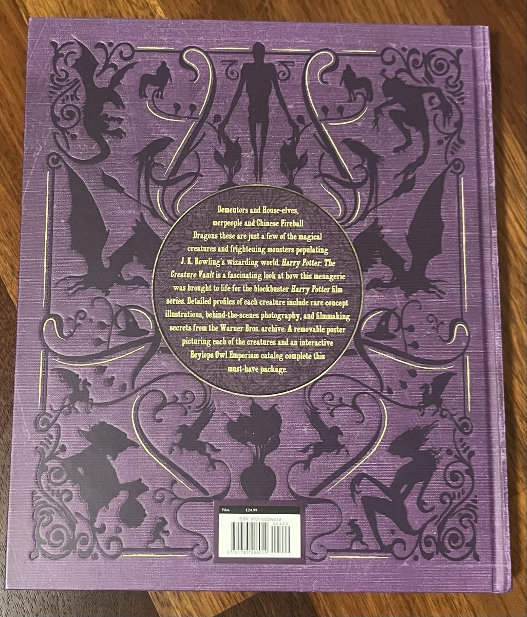 Libri: Harry Potter The Creature Vault – Nuovo (secondo la descrizione) da Allmendingen b. BE venduto da MsMuffinPie 1