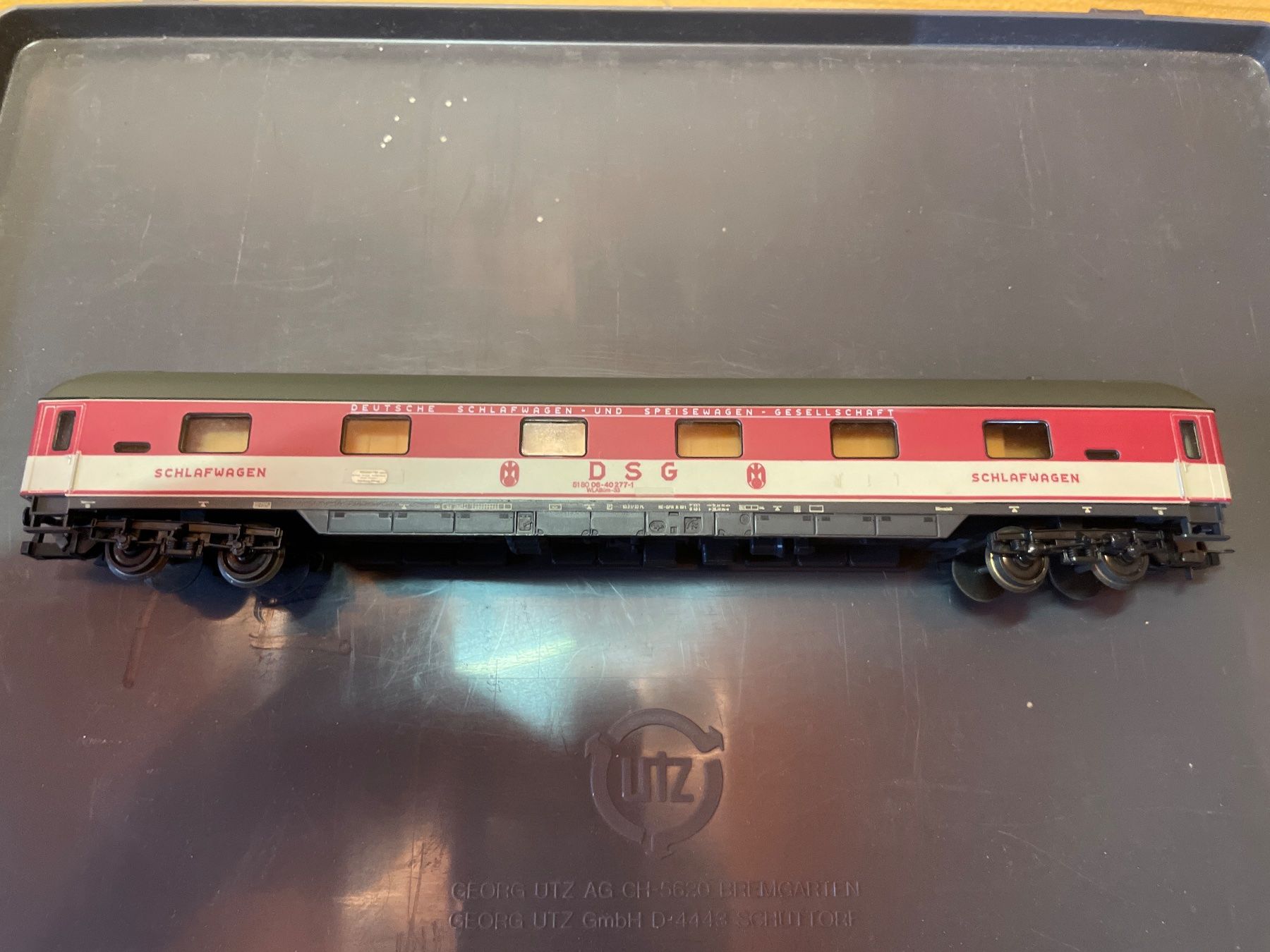 Modellini di ferrovie: Röwa H0 Schlafwagen DSG – Usato da Suhr venduto da Daneli7 4