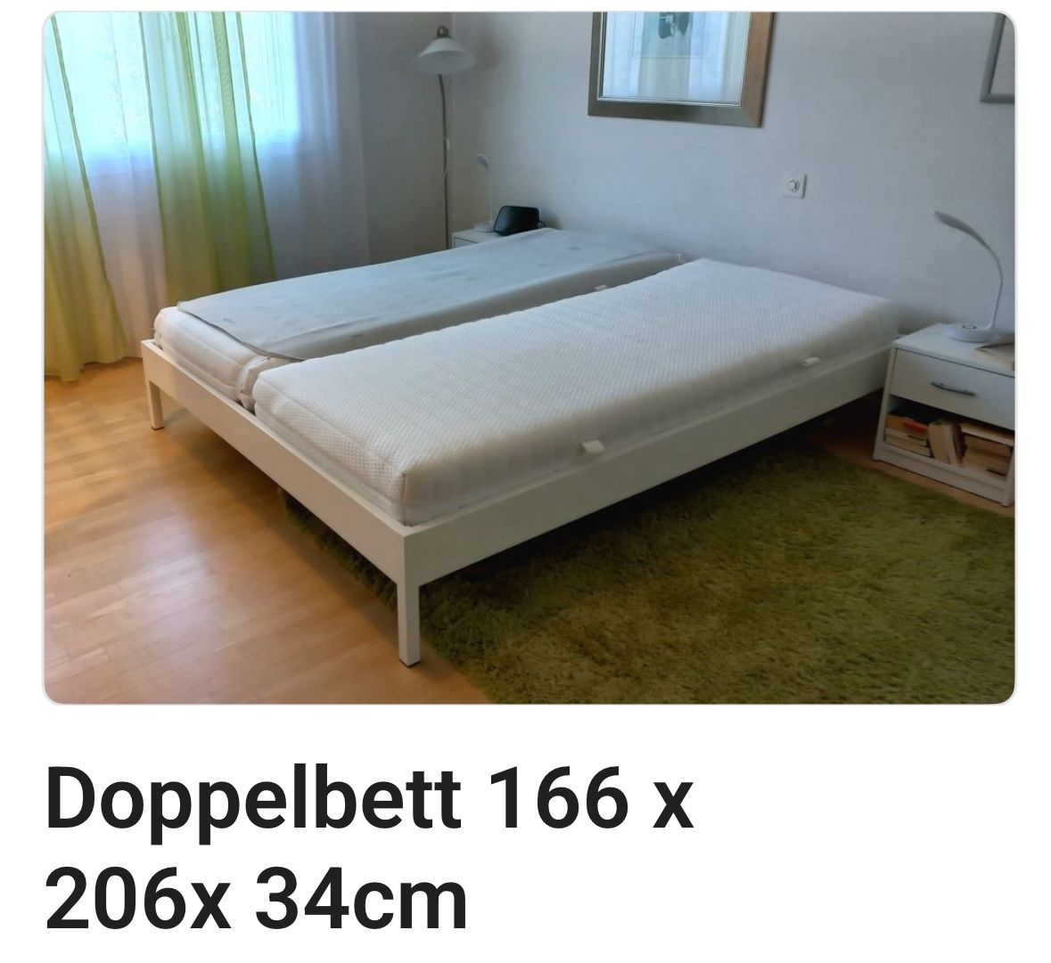 Hasena Letti: Bett 160x200 inkl. Lattenroste – Usato da Zürich venduto da BeLene